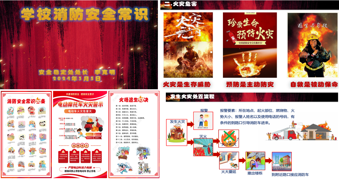 jinnianhui今年会开学第一课举办消防安全知识专题培训